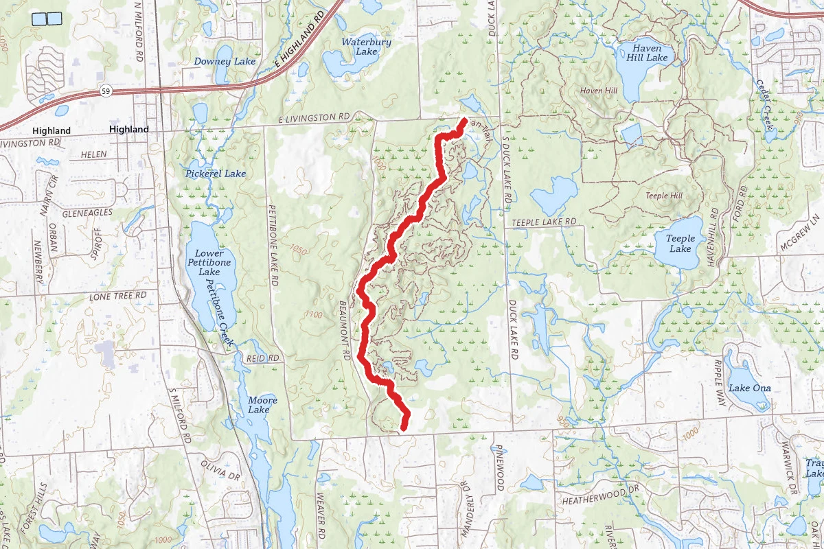 Chief Pontiac Trail Segment 3