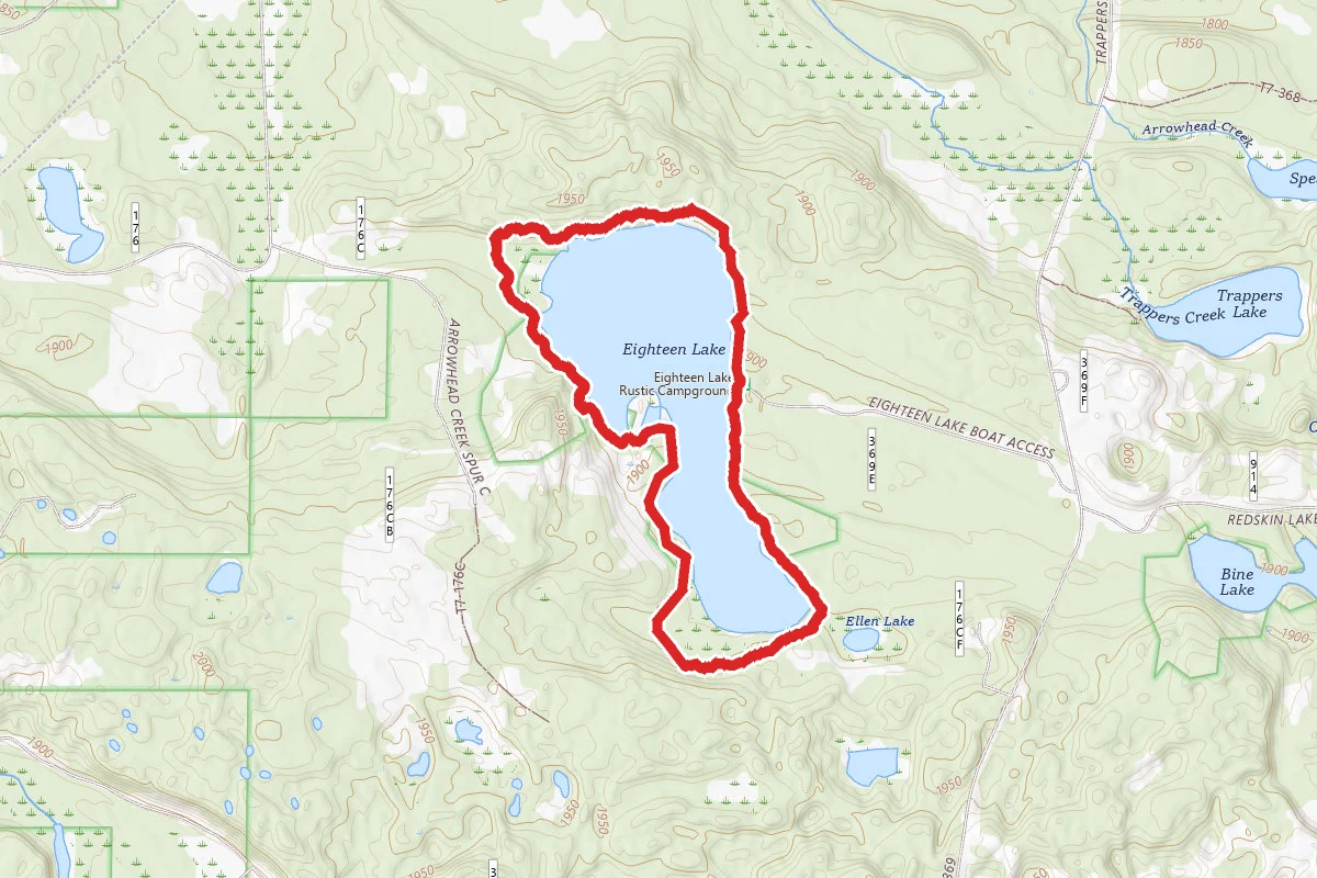 Eighteen Lake Trail