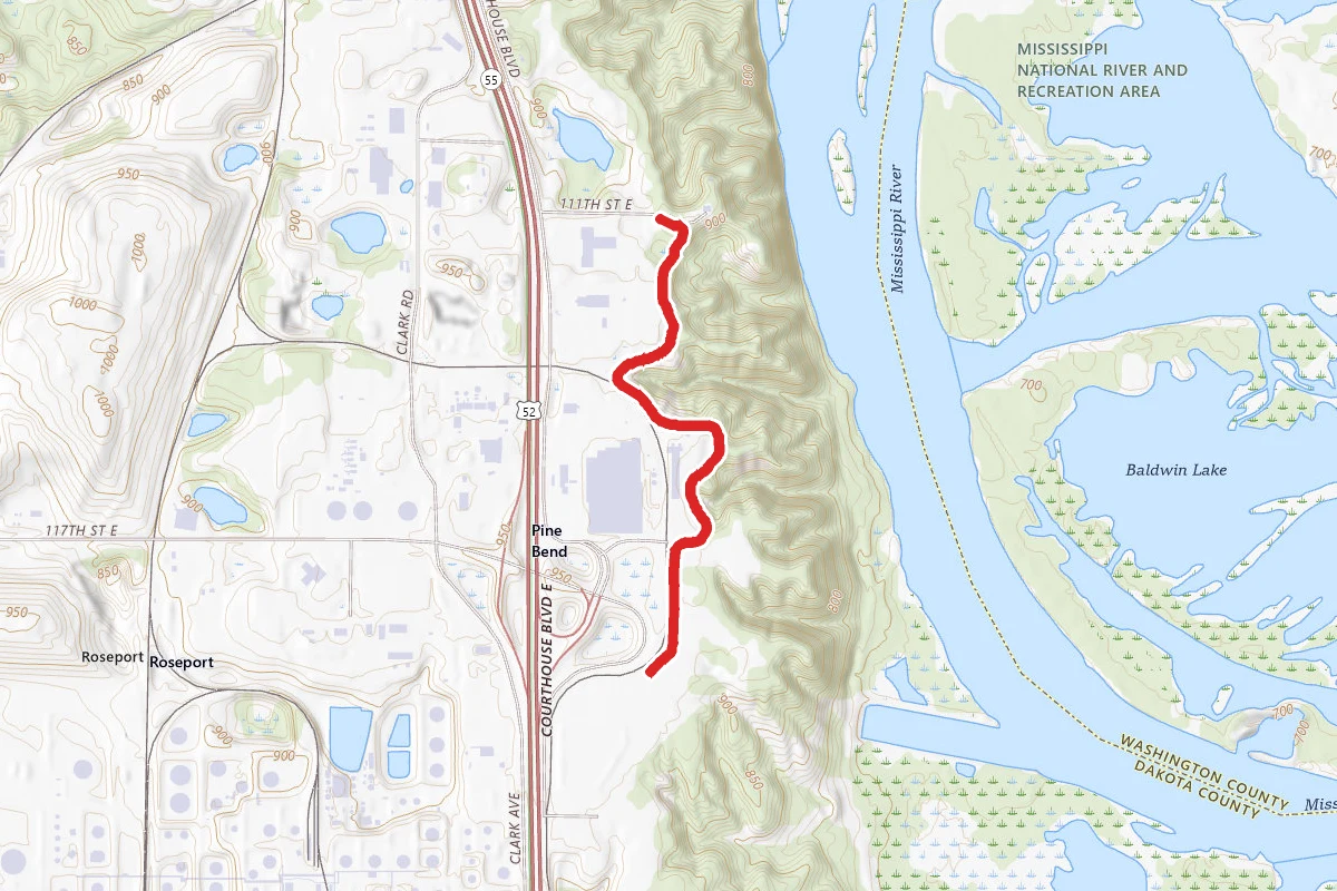 Pine Bend Bluff Trail