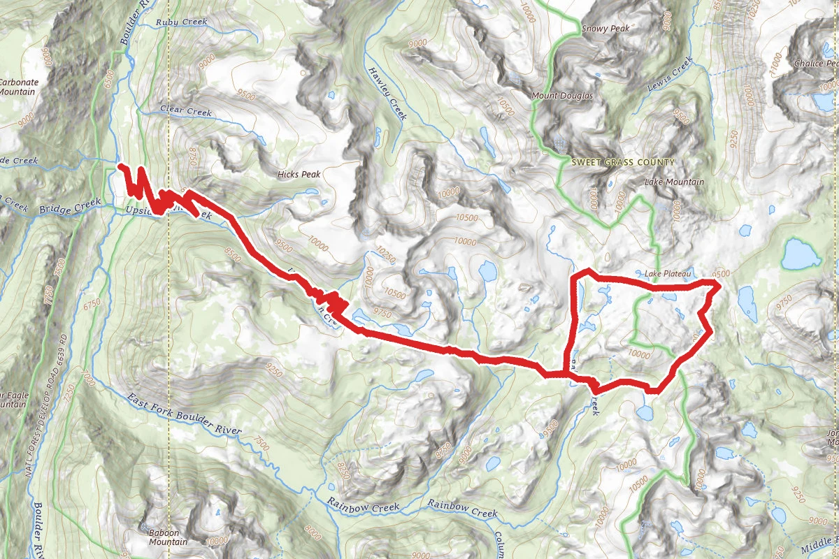 Lake Plateau Trail