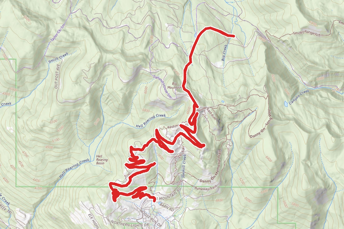 Gray Wolf Ski Trail