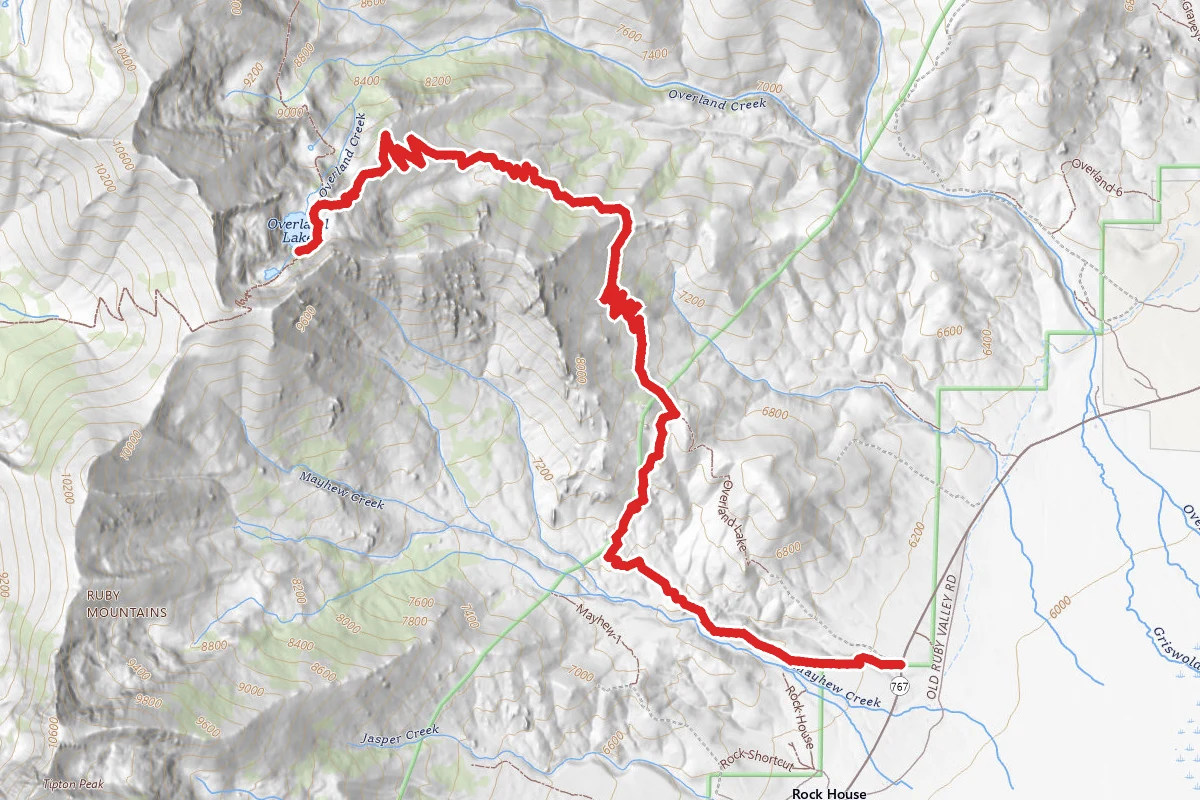 Overland Lake Trail