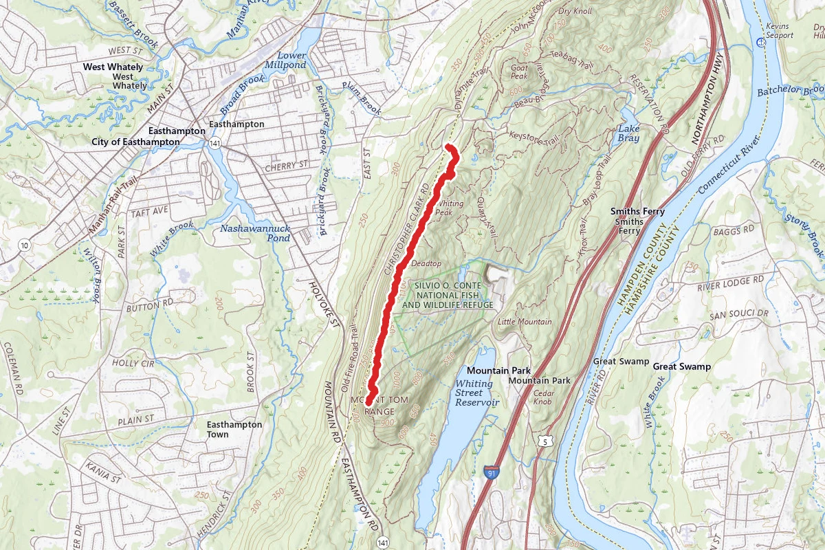 Mount Tom via Quarry Trail