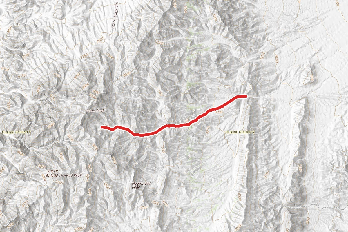 Sawmill Canyon Trail to Sawmill Spring