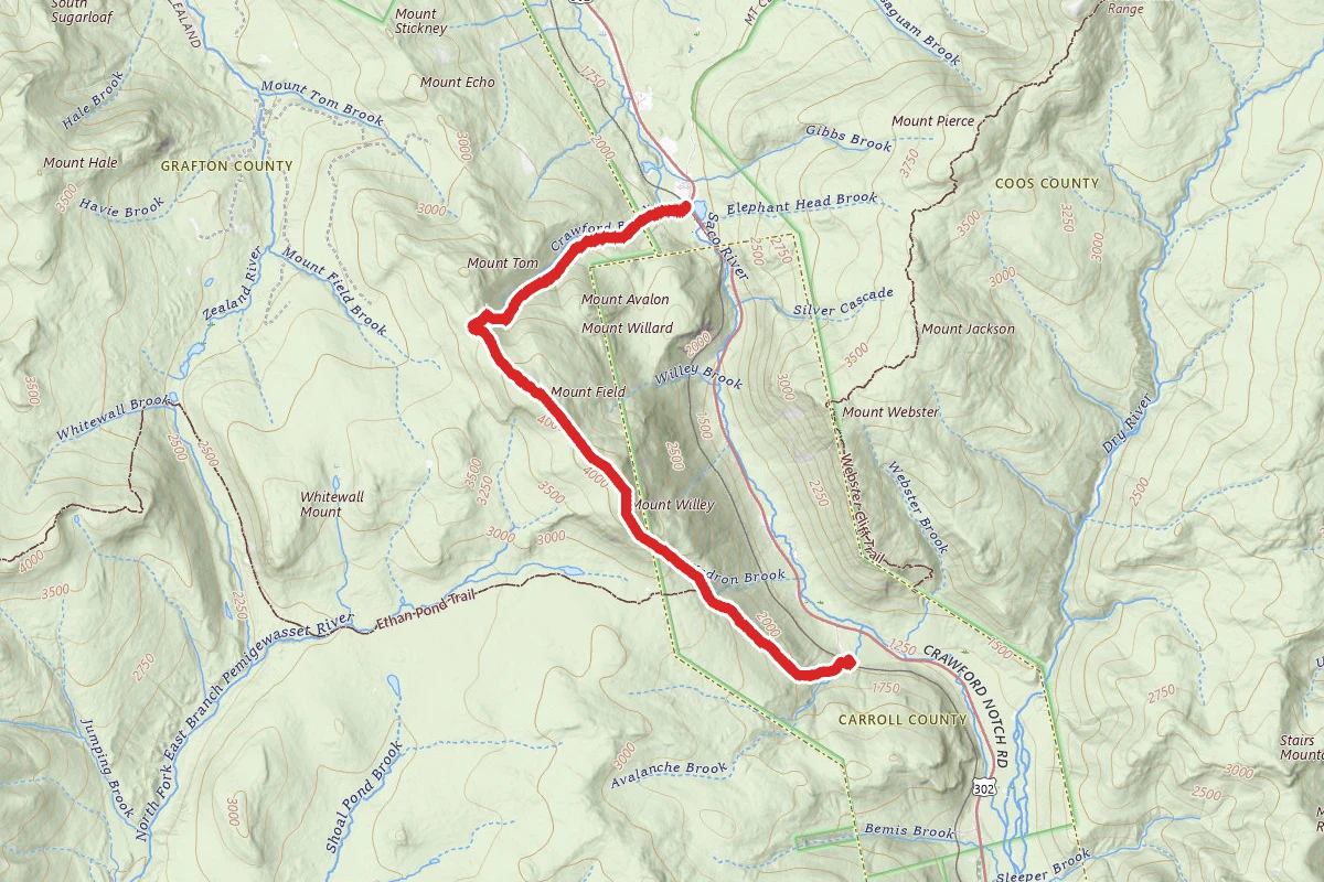 Willey Range Trail (Northbound)