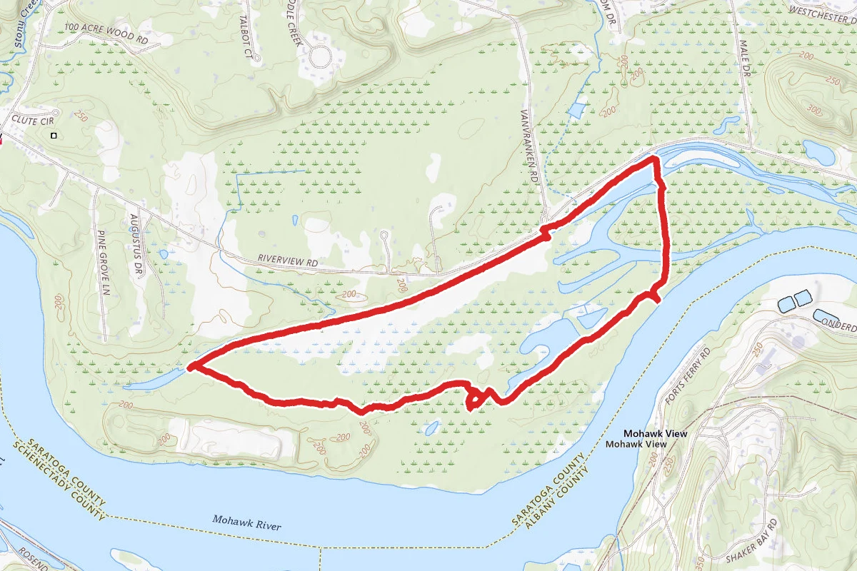 Vischer Ferry Trail