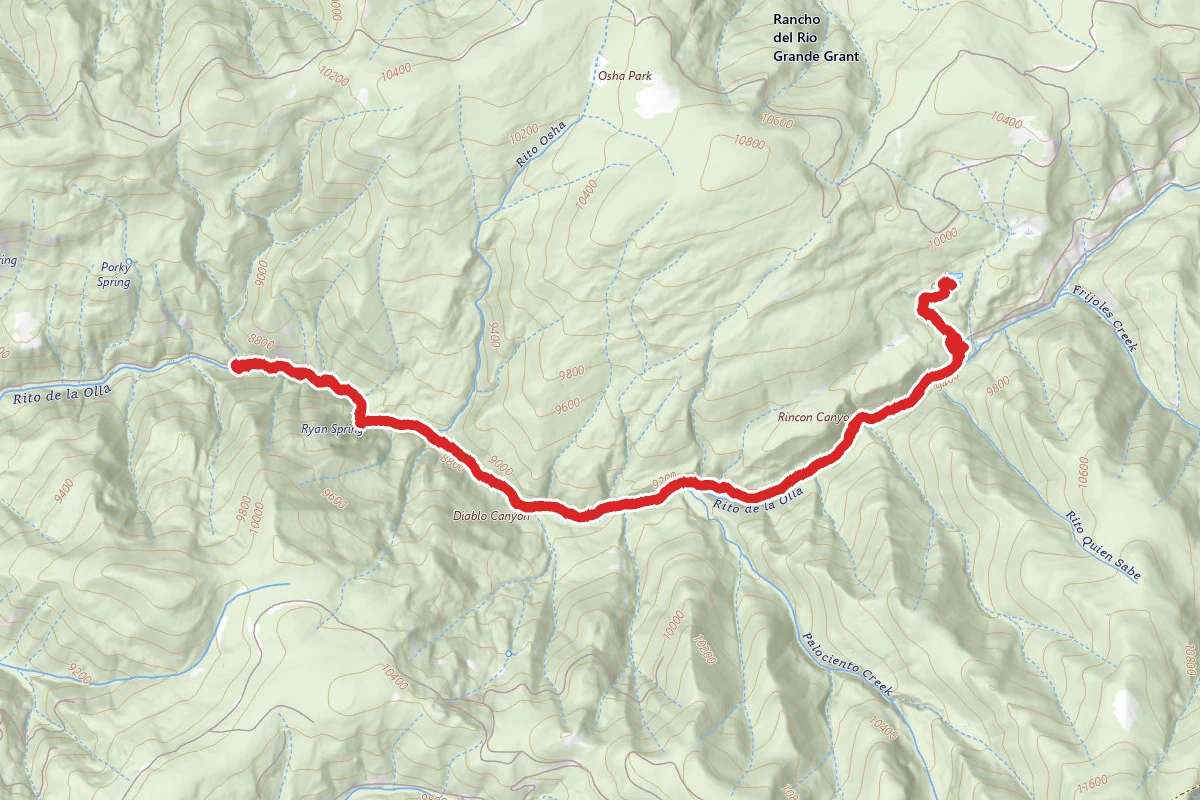 Bernardin Lake Trail
