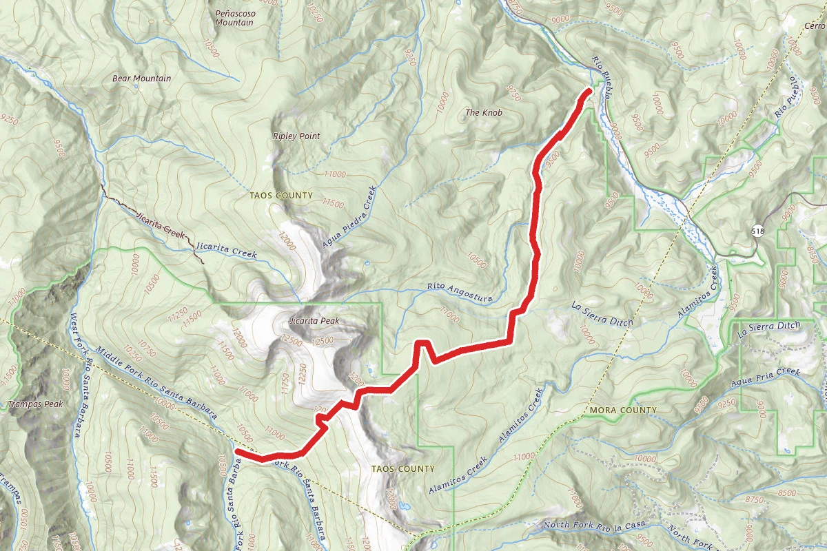Santa Barbara Angostura Trail