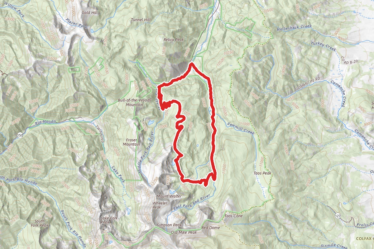East Fork Trail to Lost Lake Trail Loop