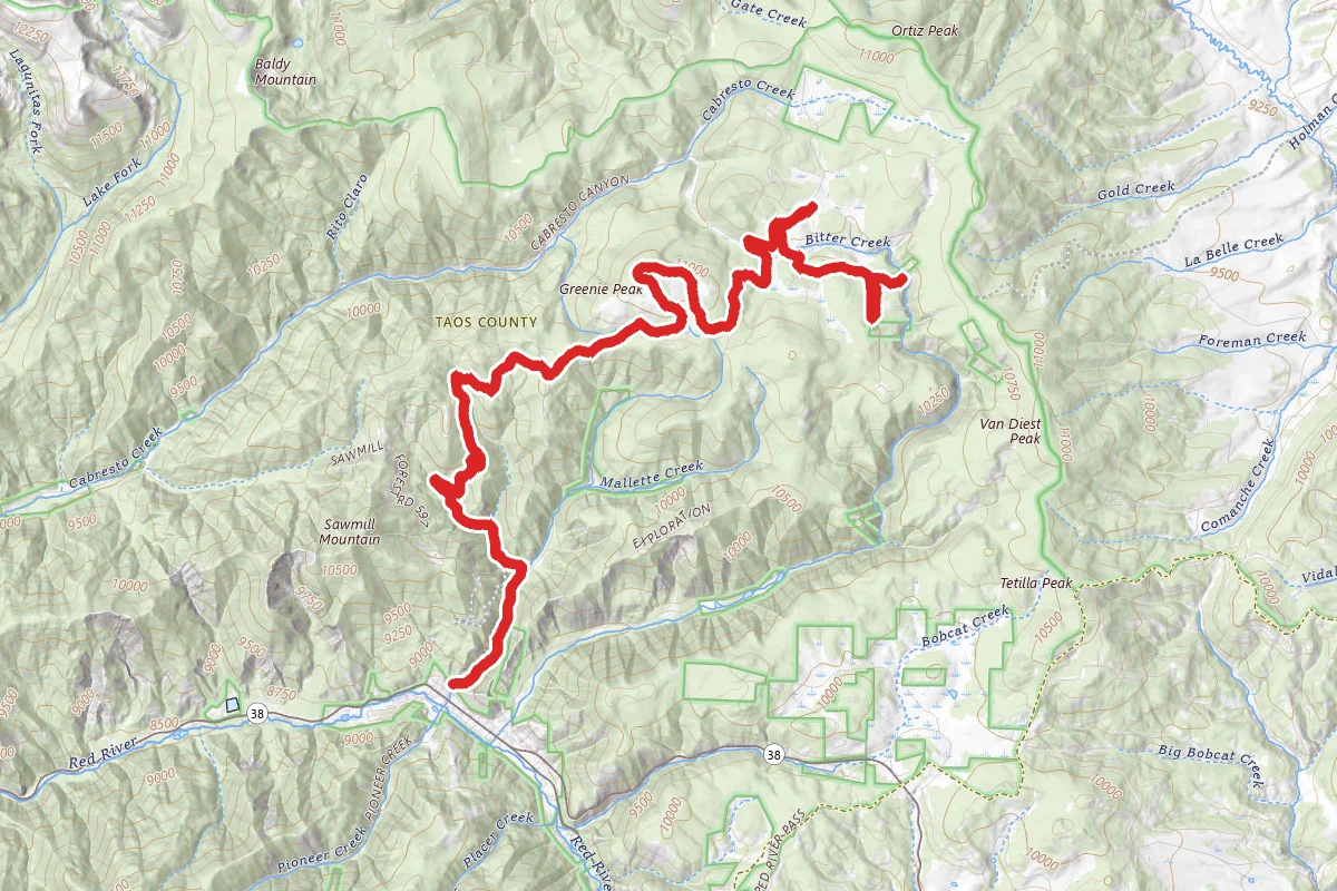 Red River OHV Trail