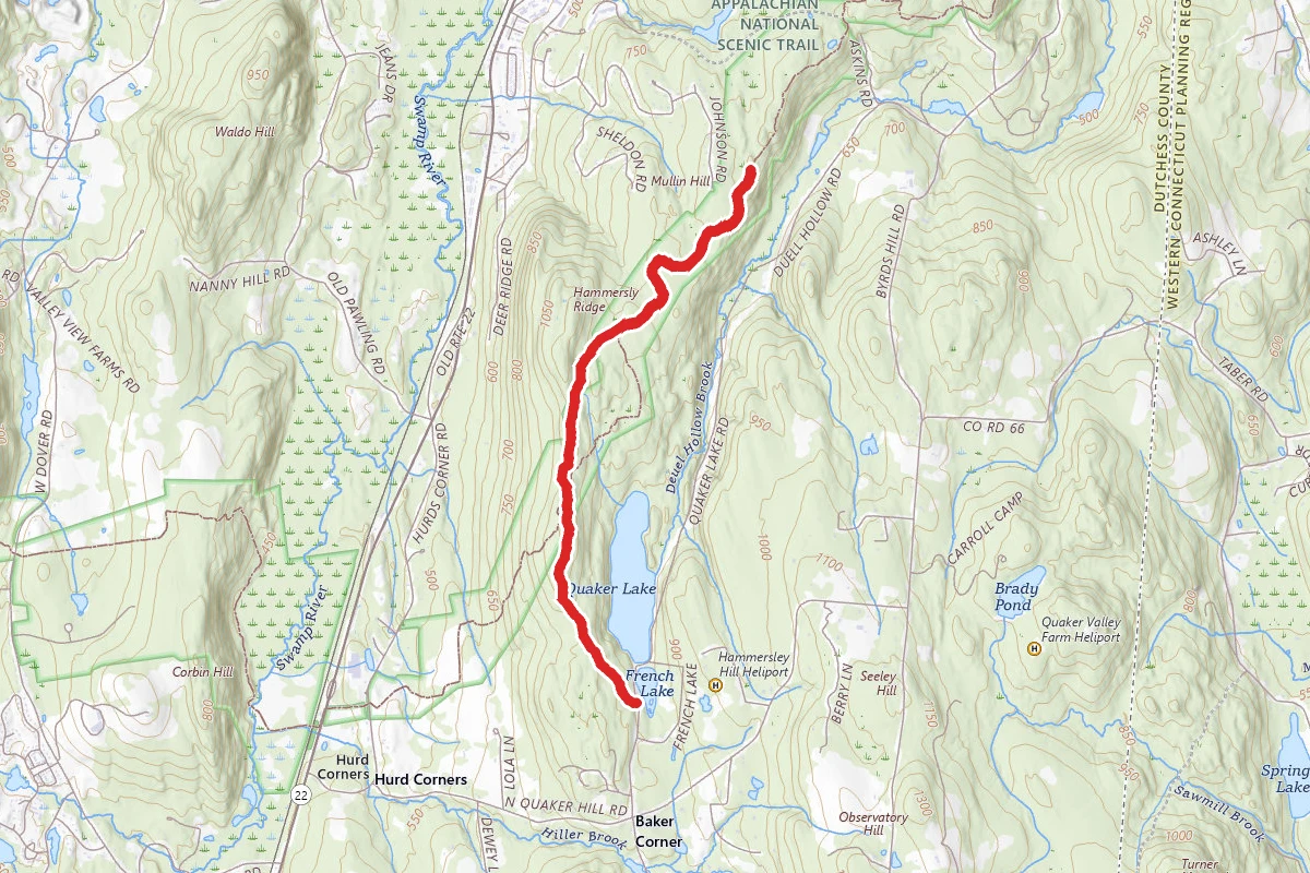 Pawling Nature Preserve Red Trail