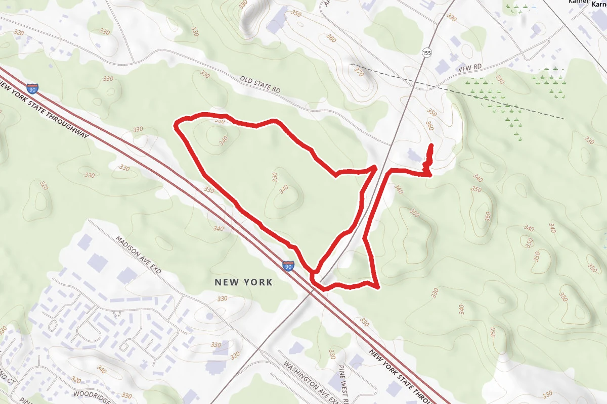 Karner Barrens Red and Blue Trail