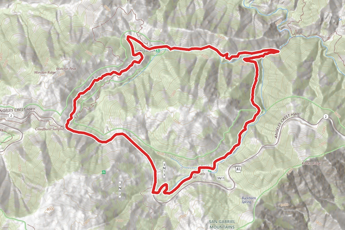 Cooper Canyon Falls Trail