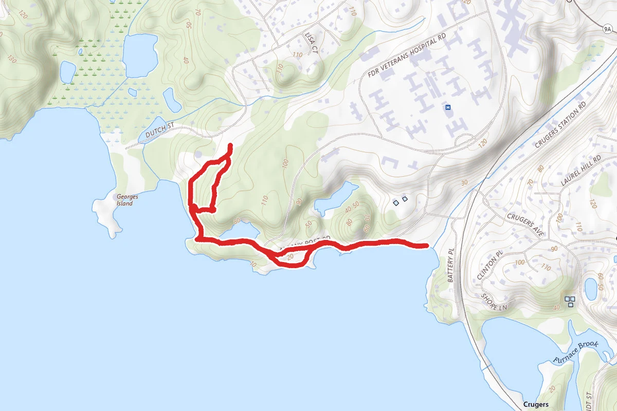Georges Island Nature Trail and Coastal Path