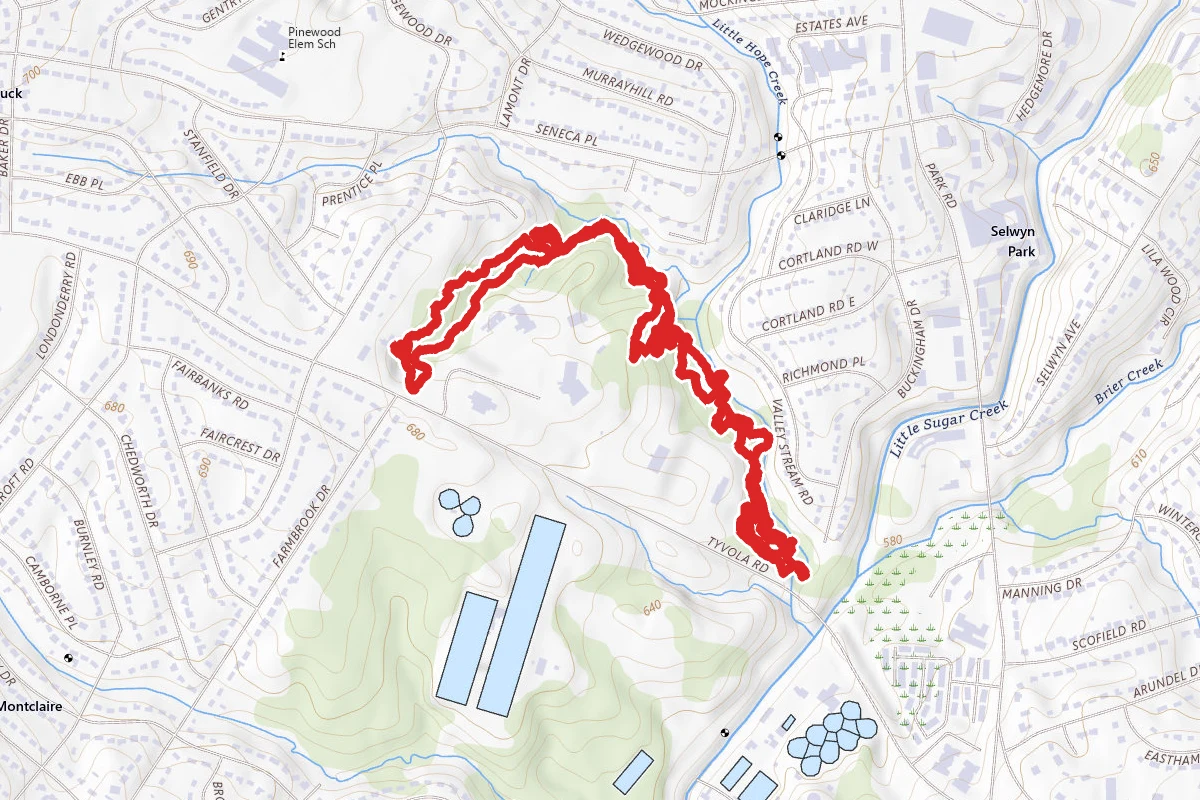 Marion Diehl Park loop