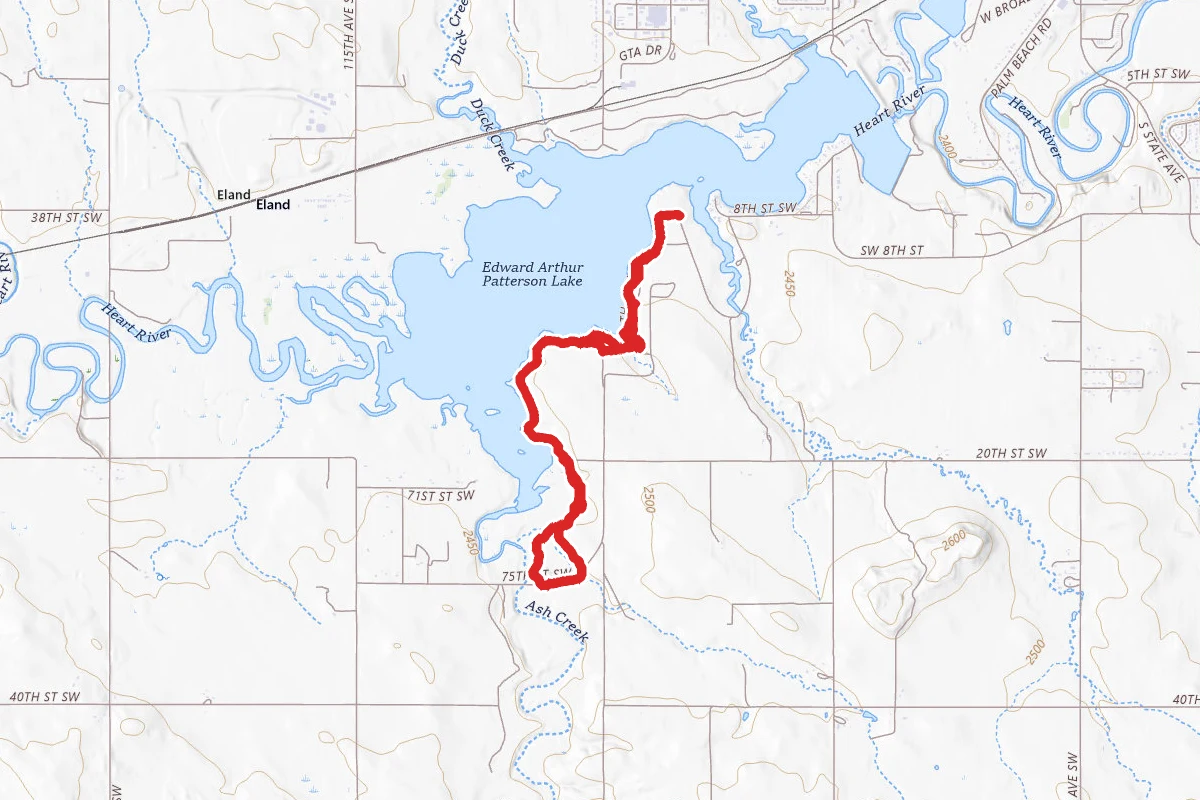Patterson Lake to Crooked Crane