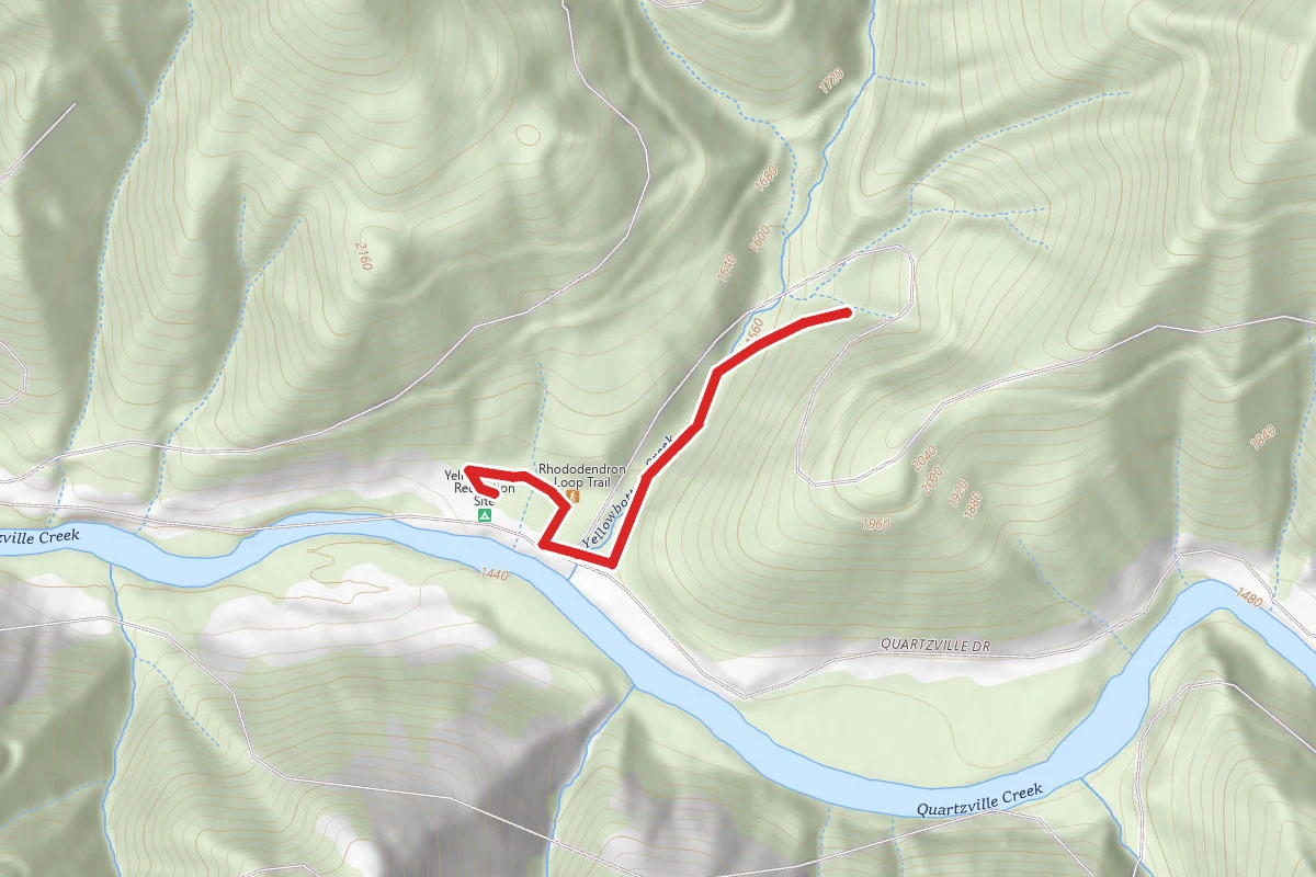 Yellowbottom Campground Walk