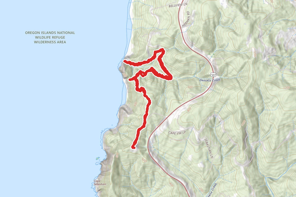 Cape Sebastian North Trail
