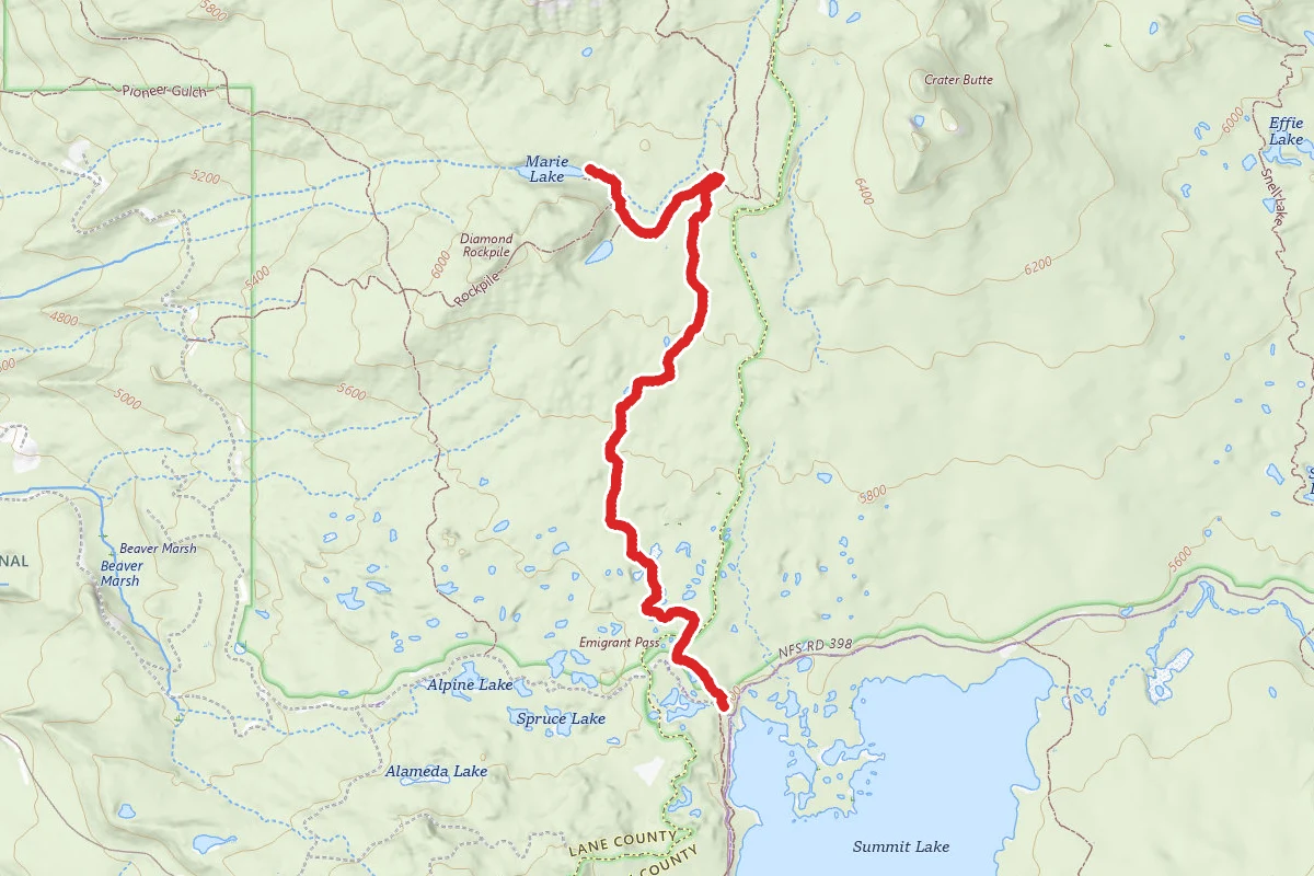 Marie Lake Trail