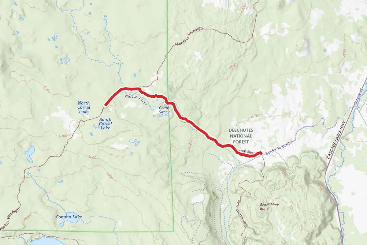 Corral Swamp Trail