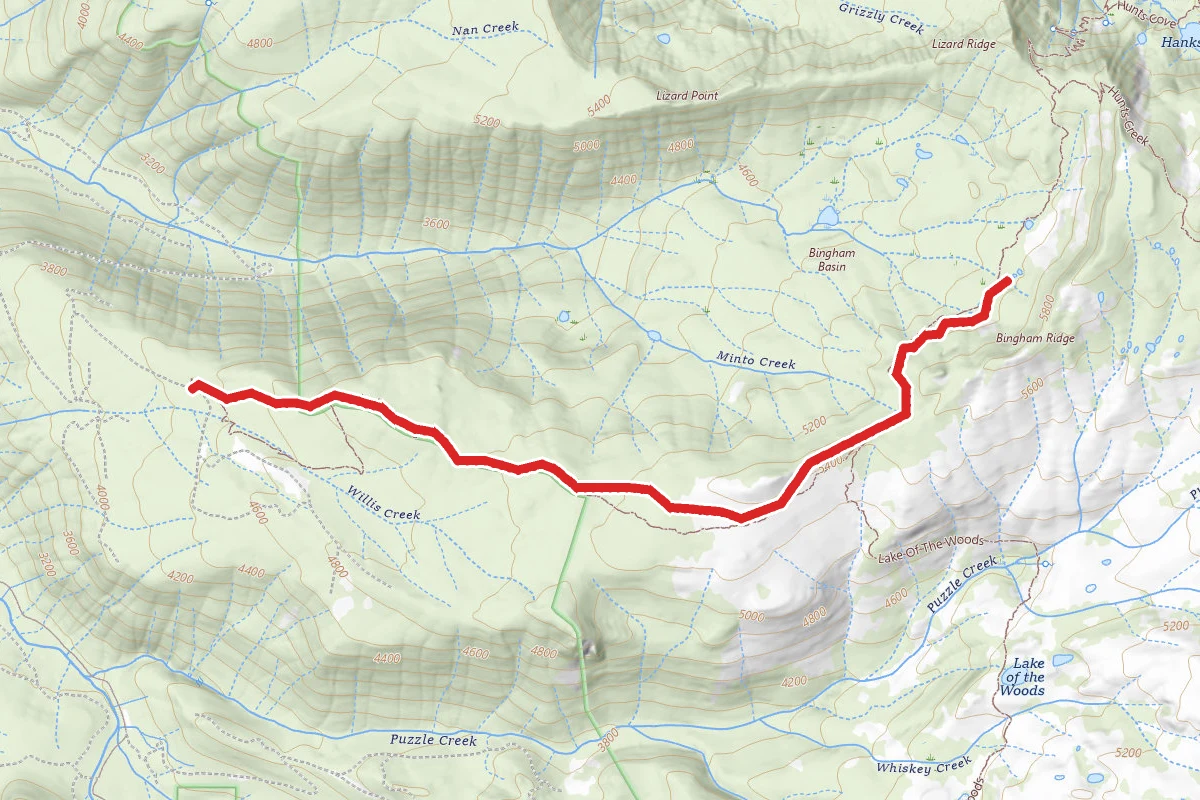 Bingham Ridge Trail