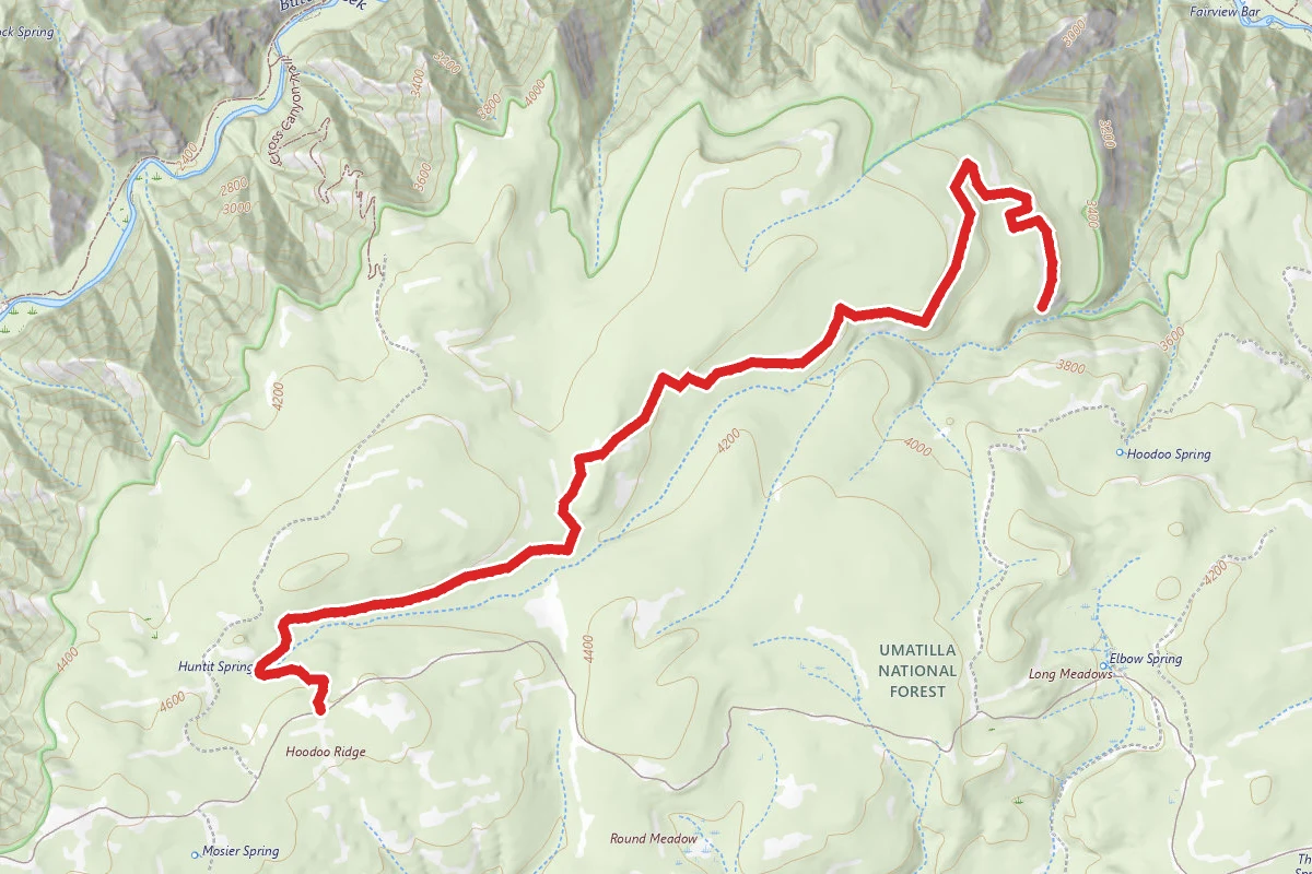 Cross Canyon Trail