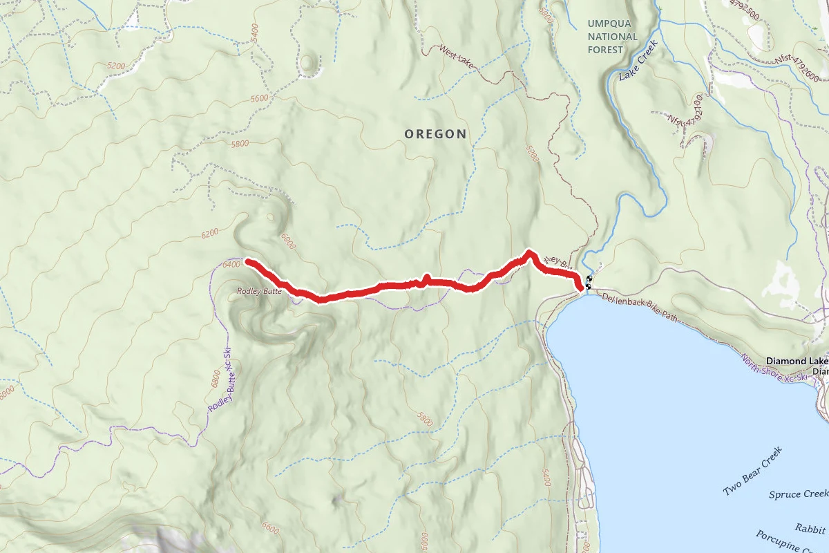 Rodley Butte Trail