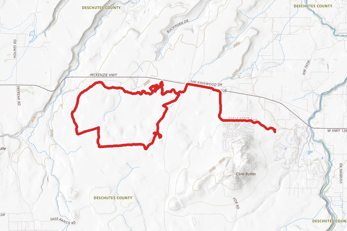 Cline Buttes OHV Trail