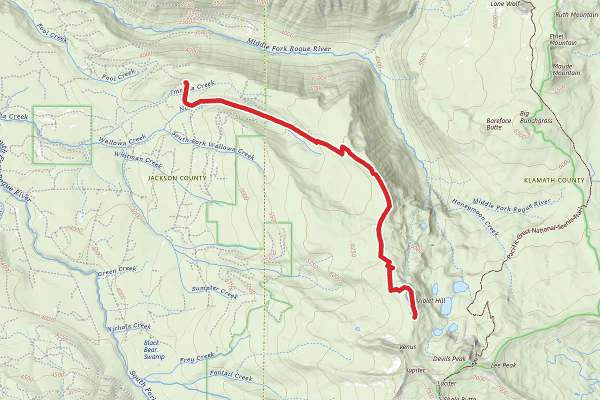 Alta Lake Trail