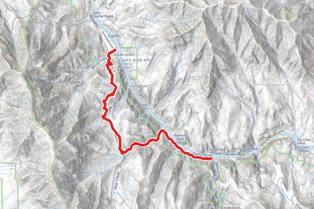 Chinese Massacre Cove Trail