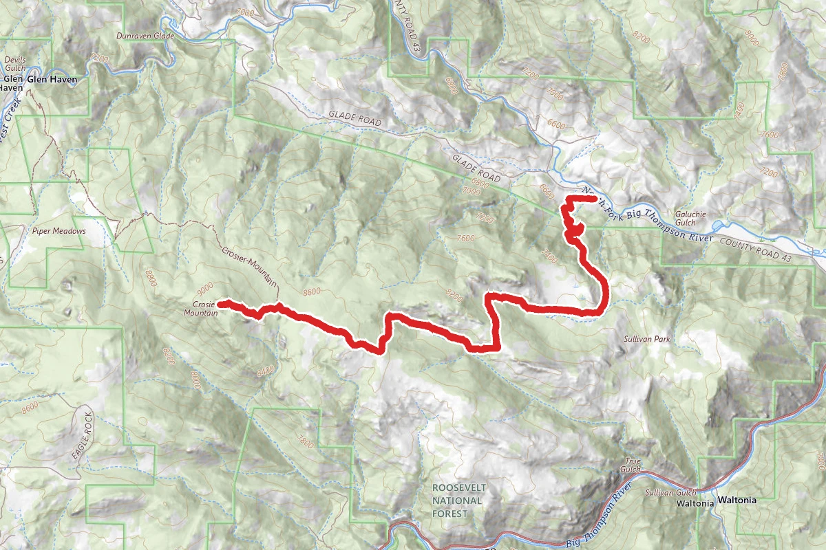 Crosier Mountain Trail