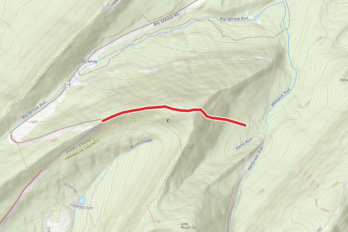 Big Roundtop Trail