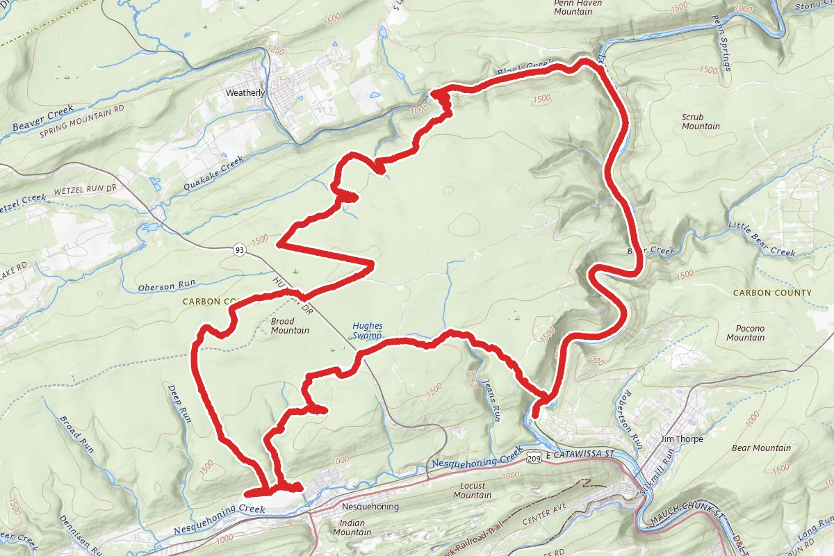 D&L, Uranium Road, Deer Path and American Standard Loop