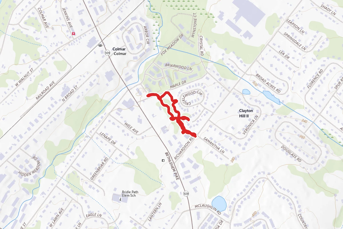 Autumn Woods Fitness Loop