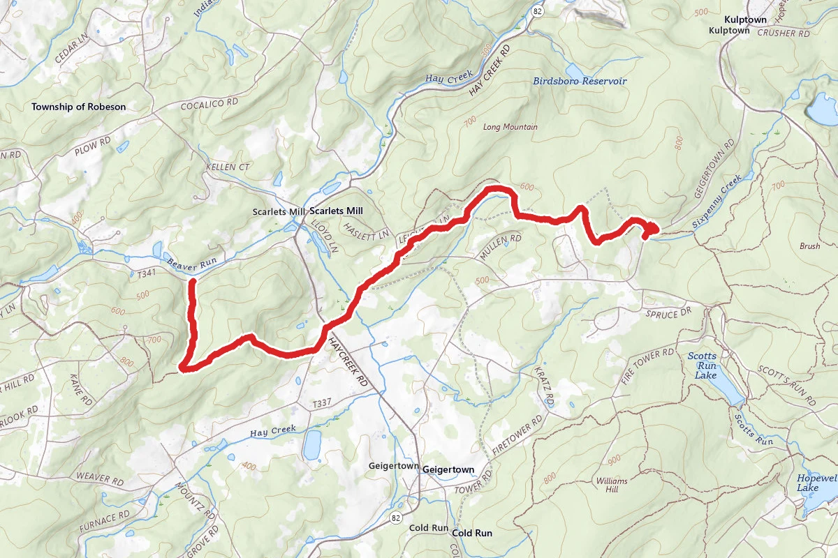 Sparrow Lane and Horseshoe Trail