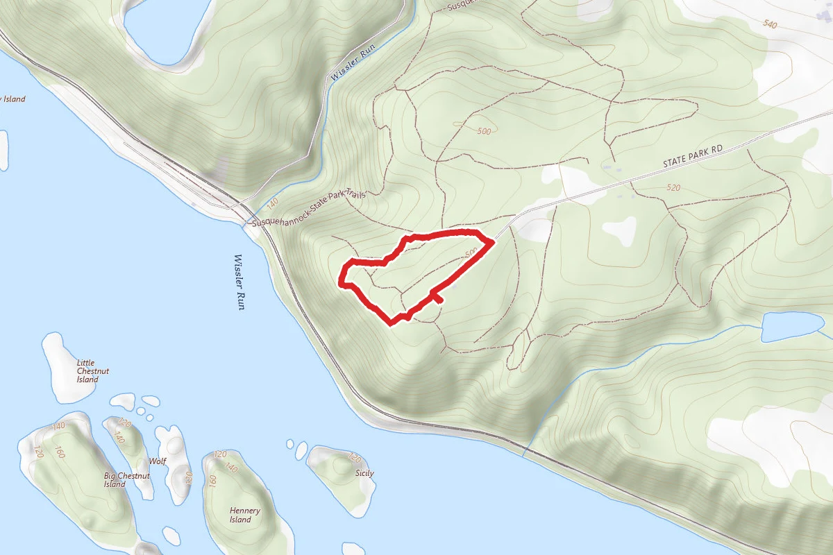 Overlook trail and Nature trail Loop