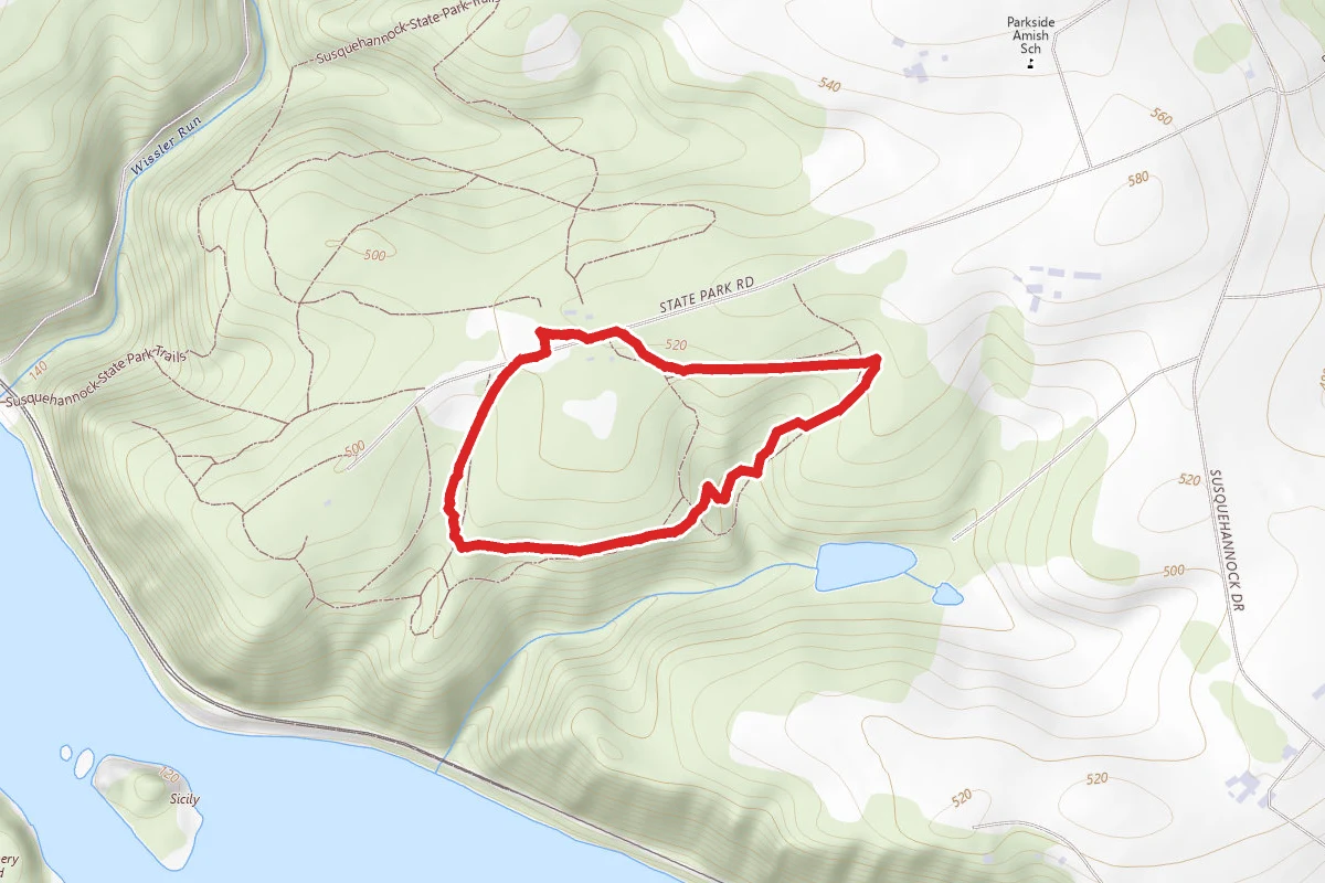 Landis and Chimney Trail Loop