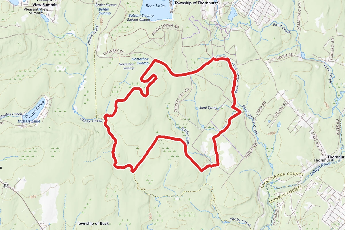 Choke Creek Extended Loop