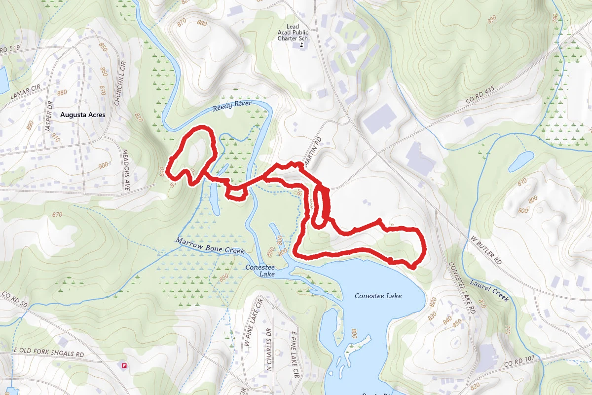 Dragonfly Way, Box Turtle Run and Flat Tire