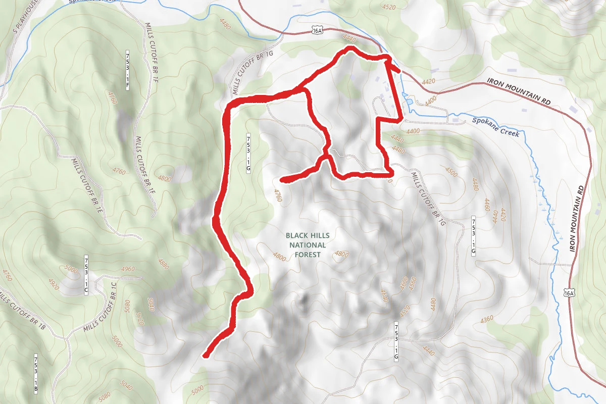 Spoke Creek Cabin Loop