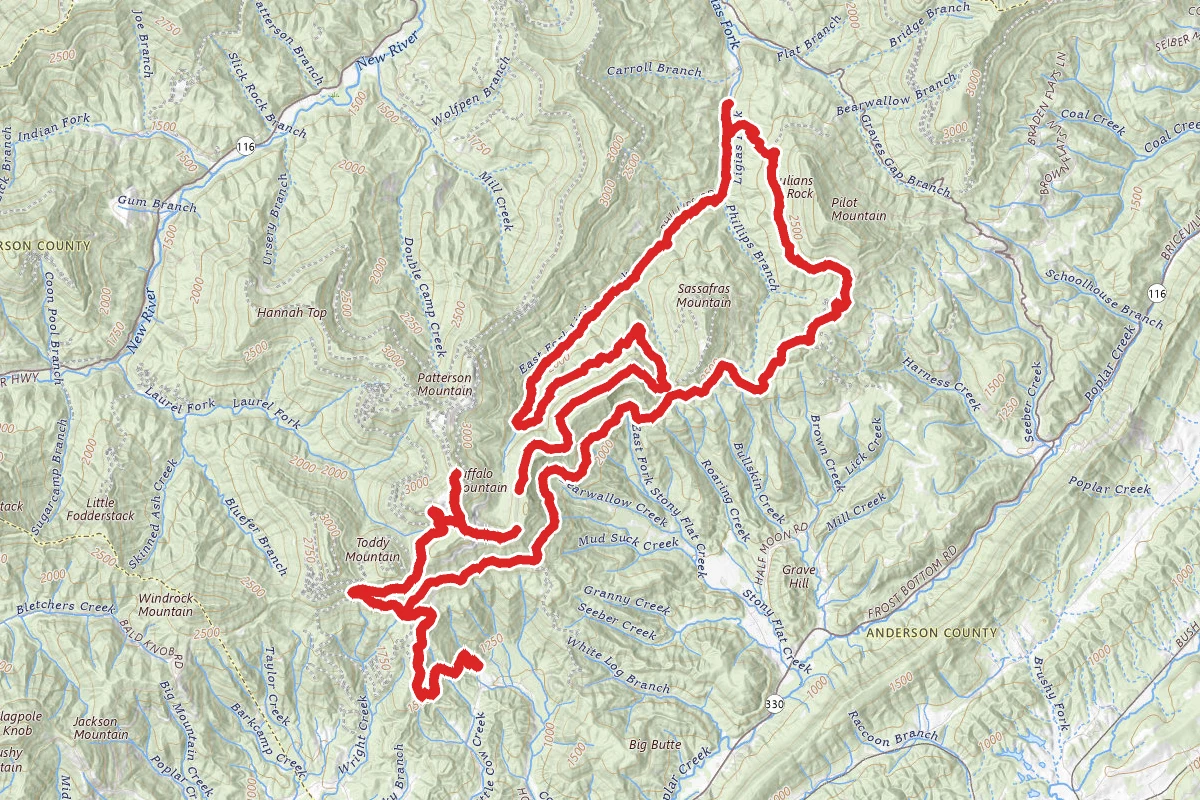 Coal Creek OHV Trail