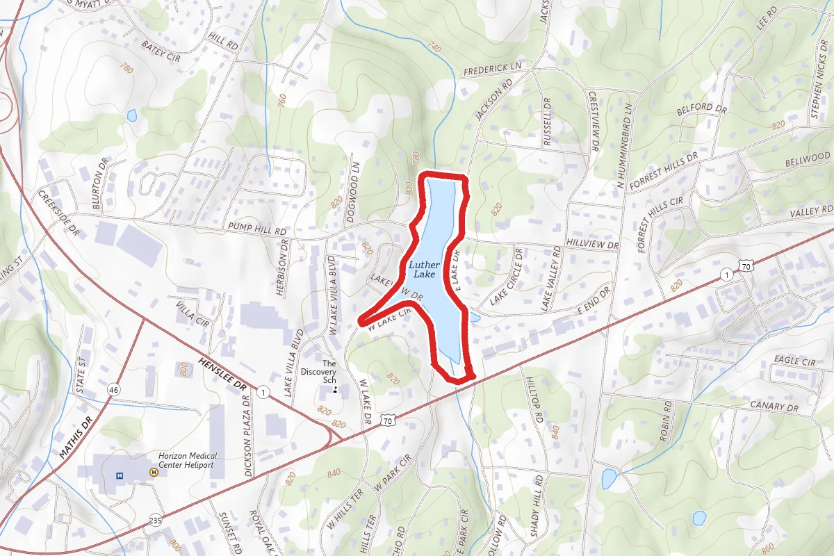 Luther Lake Loop