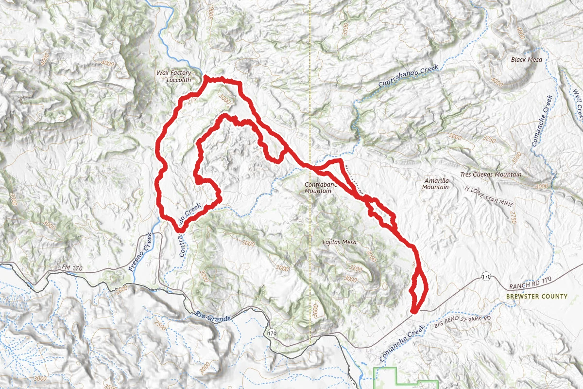Buena Suerte, Dome Trail and Camino Viejo