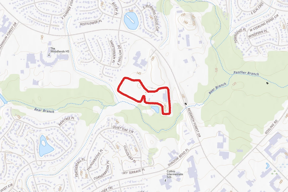 Bear Branch Sportsfields Loop