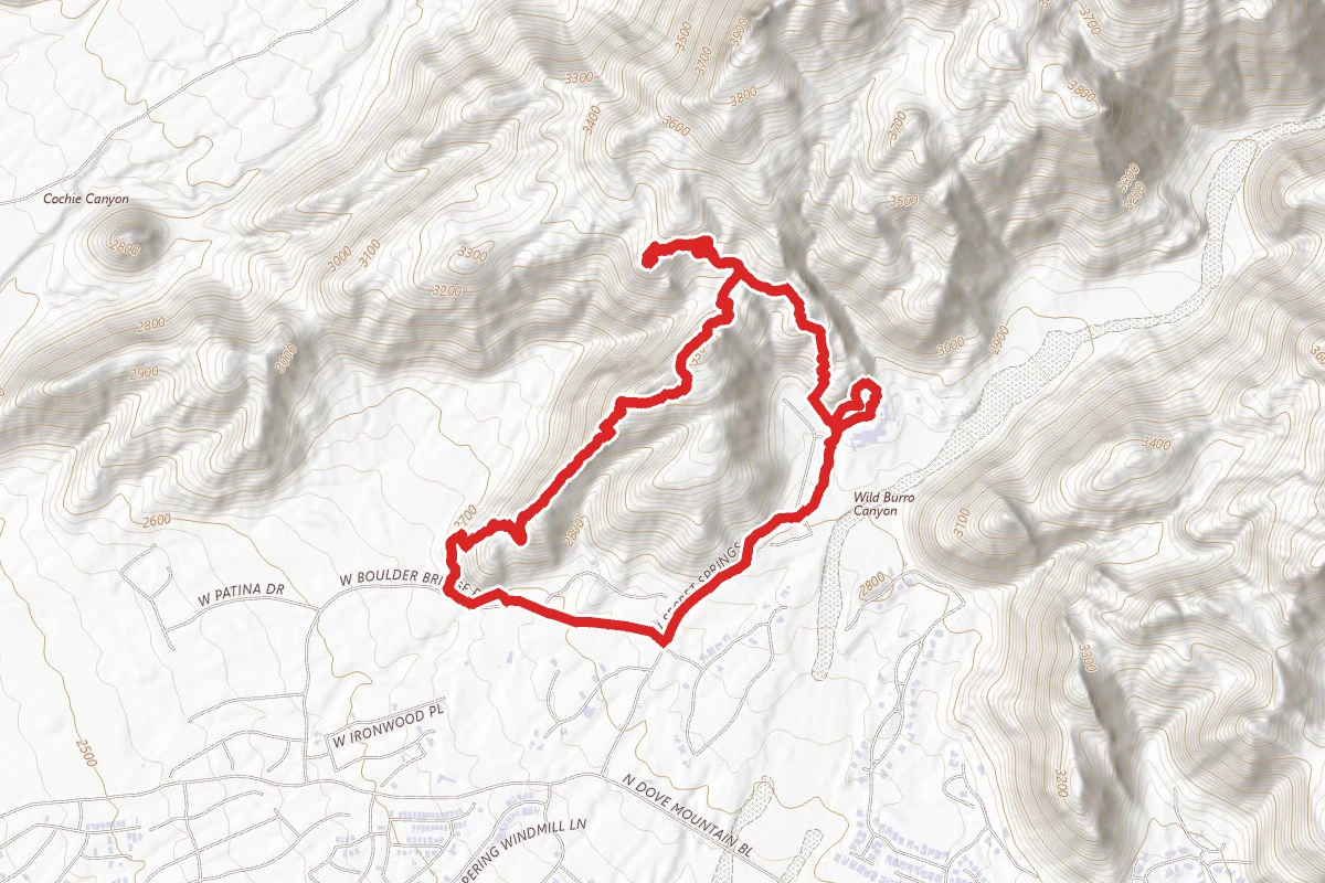 Upper Javelina Trail Loop