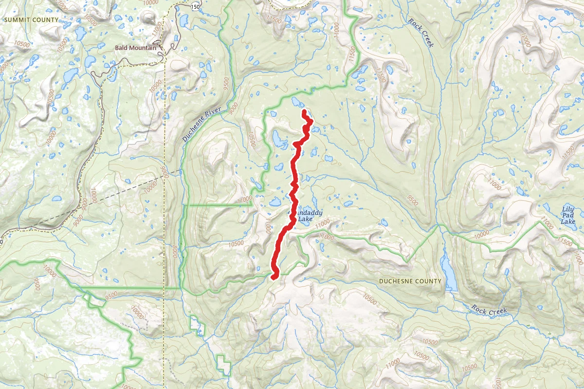 Governor Dern Lake Trail