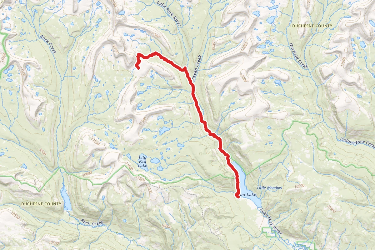 Cleveland Lake Trail
