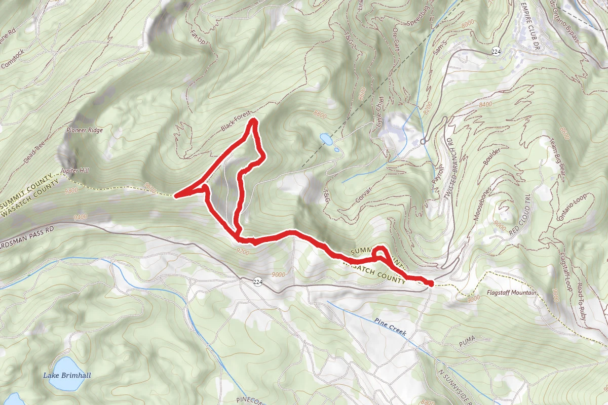 9000 trail