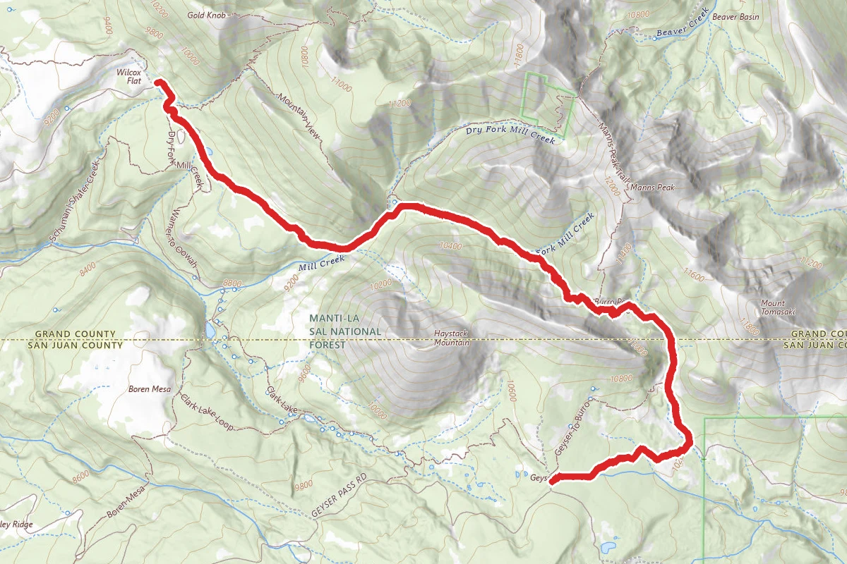 Burro Pass