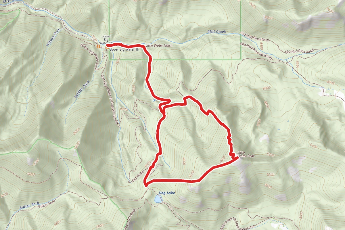 Little Water Peak Loop